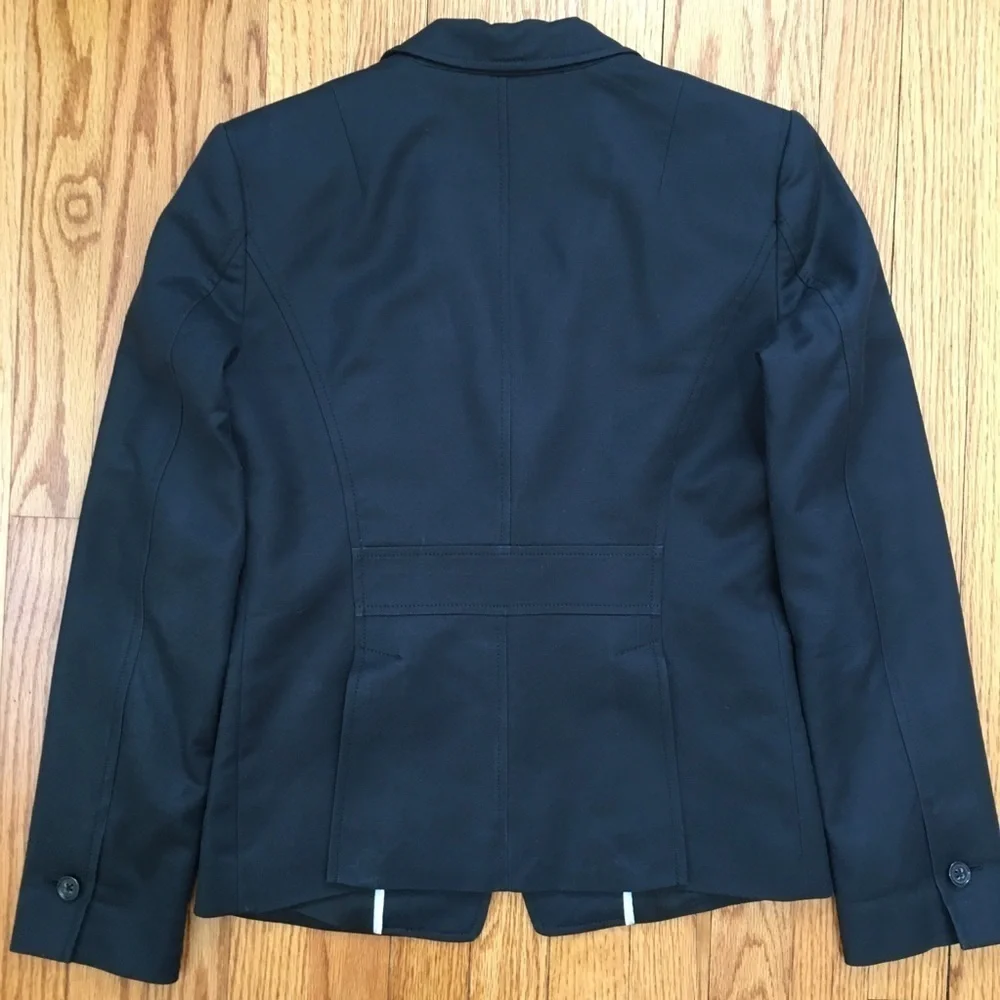 Banana Republic Cotton Dark Navy Classic Blazer Suit